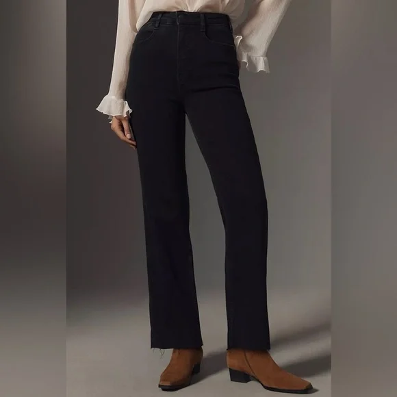 NWT! Anthropologie The Annie High-Rise Straight-Leg Jeans by Pilcro 🐈🦊🎹 - Picture 6 of 10